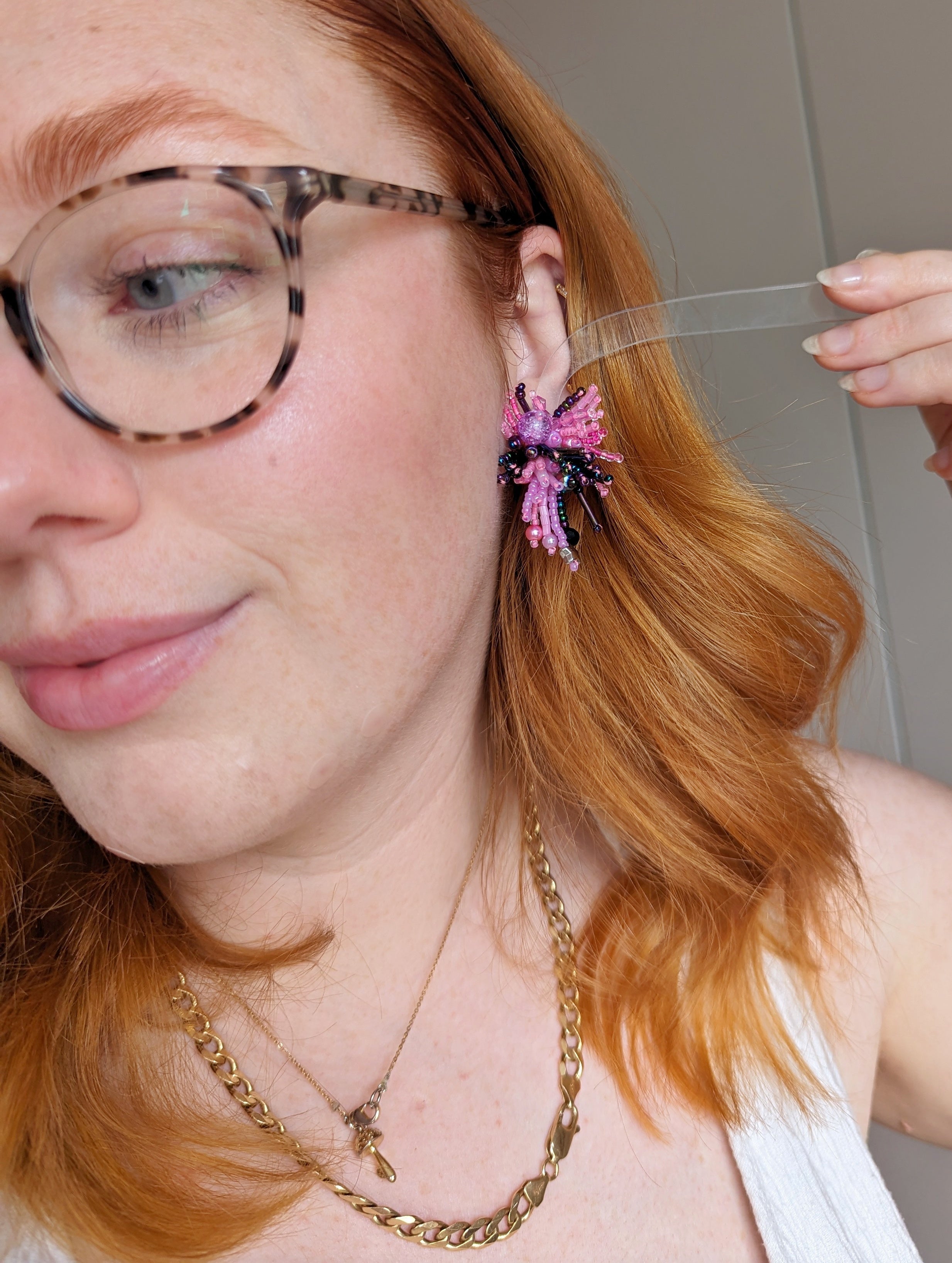 Sk8er Boi / Small Coral Earrings