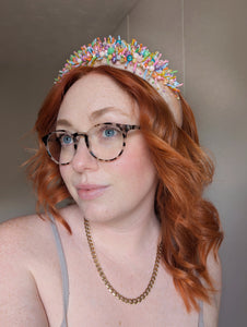 Hand Beaded Headband