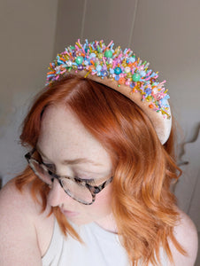 Hand Beaded Headband