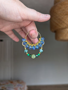 #10 Beaded Hoop Earrings