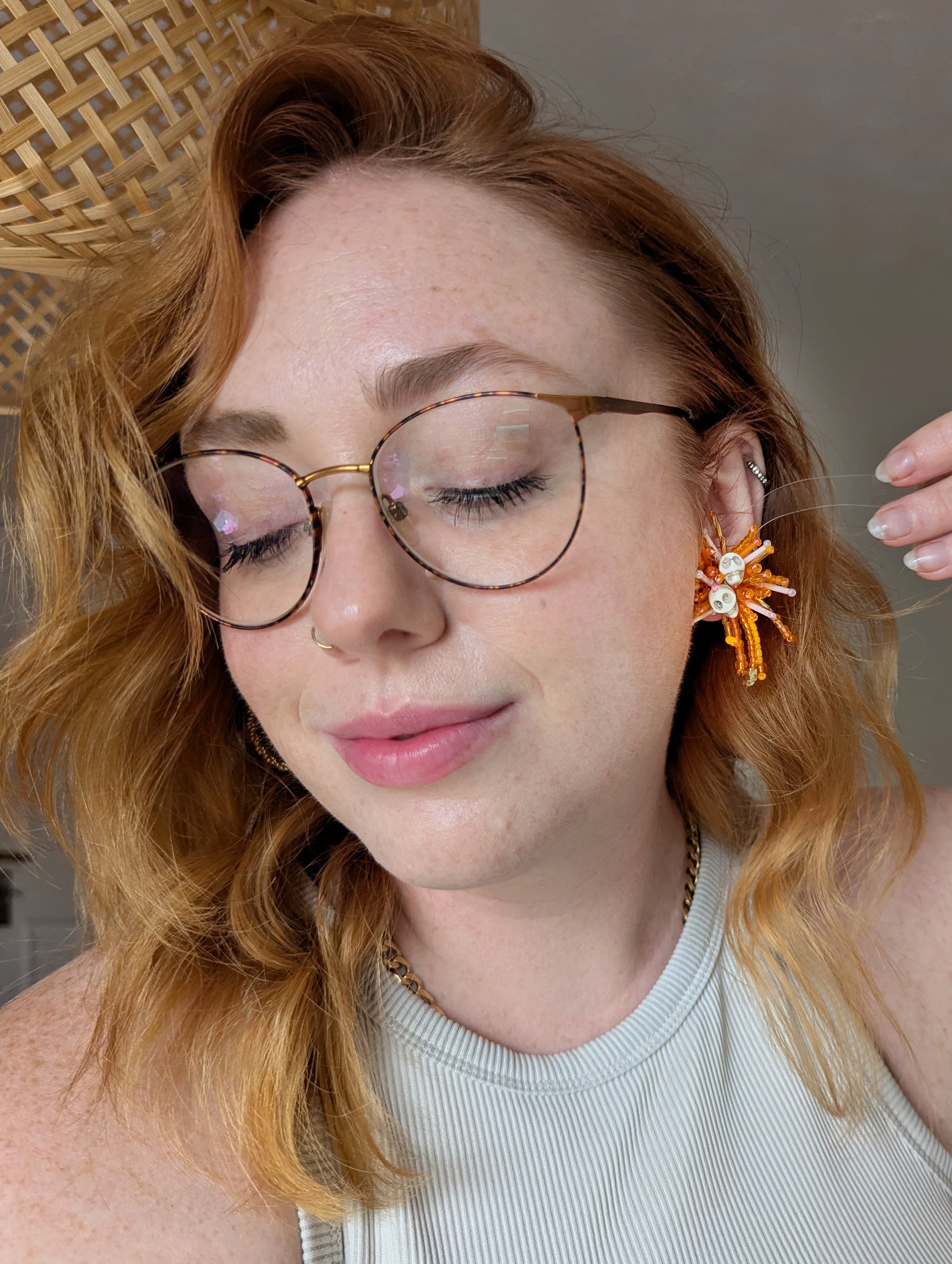 Skull Earrings / Small