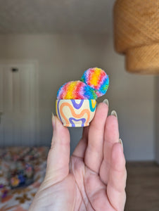 #7 Mini Painted Pin Cushion