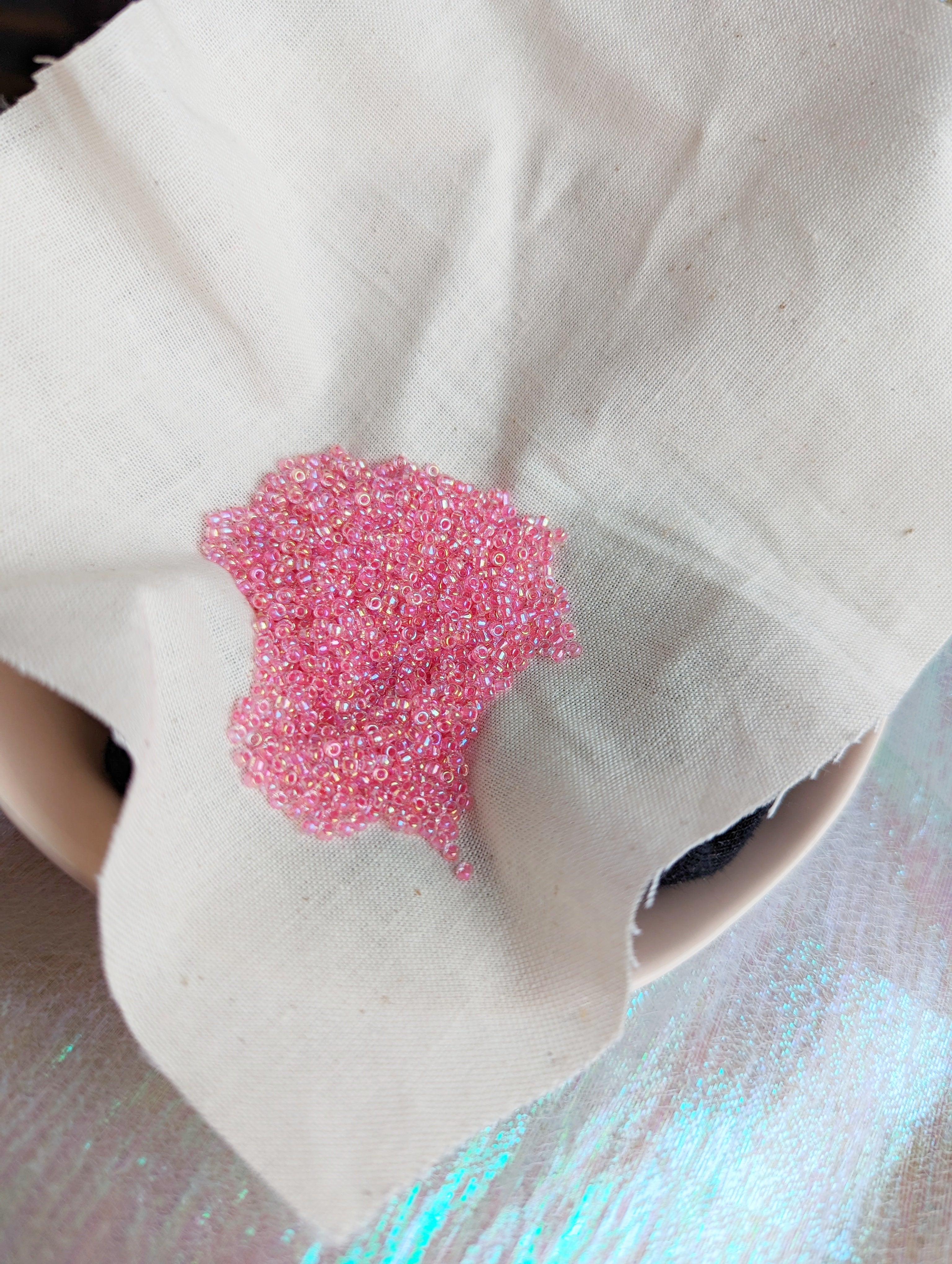 0.2mm Peony Seed Beads 12g