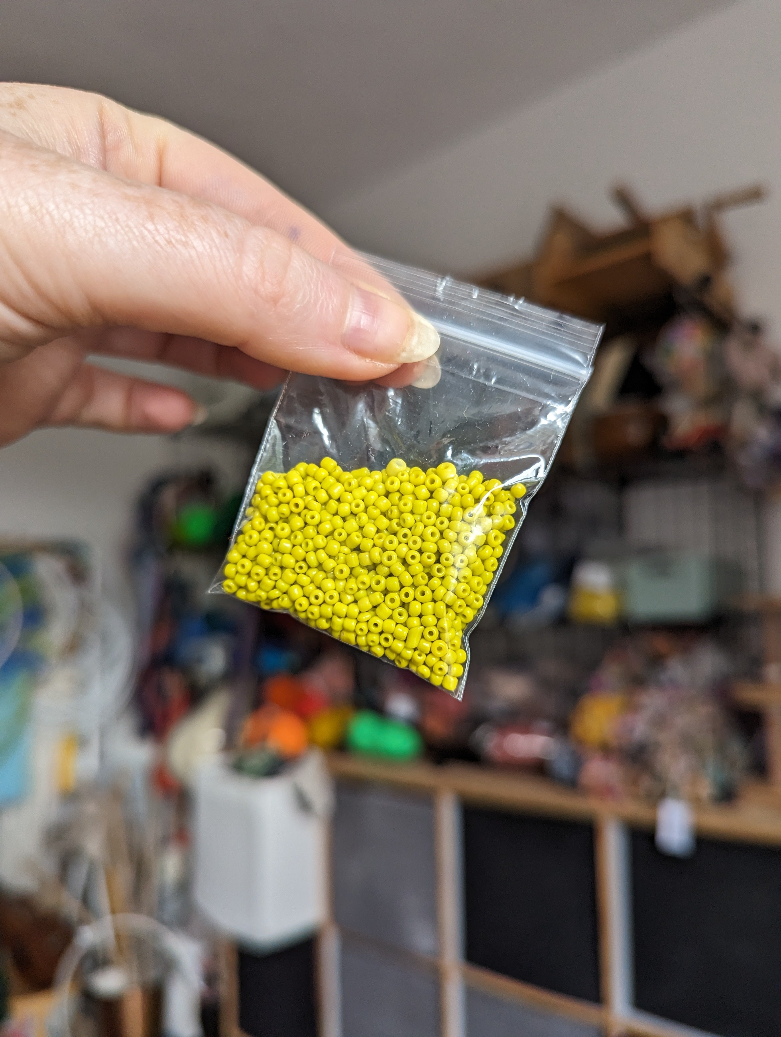 0.4mm Lemon Zest Seed Beads 12g