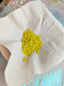 0.4mm Lemon Zest Seed Beads 12g