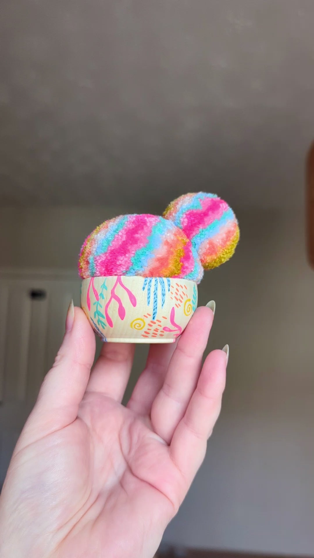 #2 Painted Pin Cushion