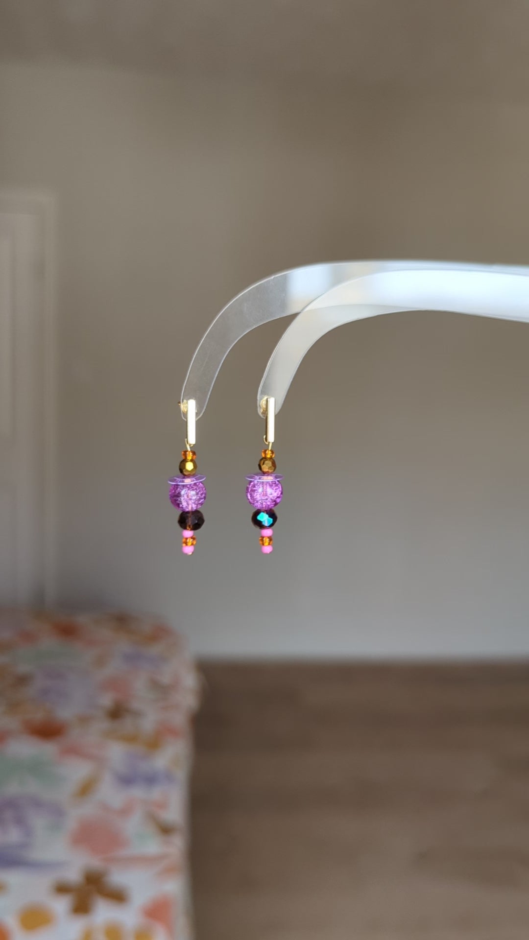 #37 Beaded Earrings