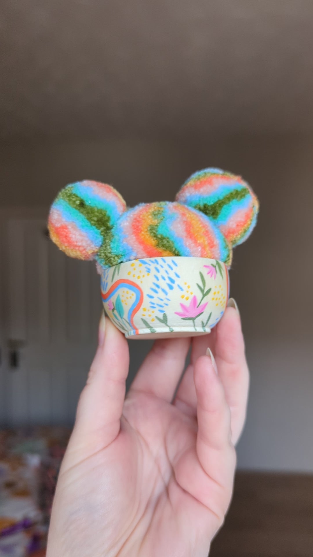 #5 Painted Pin Cushion