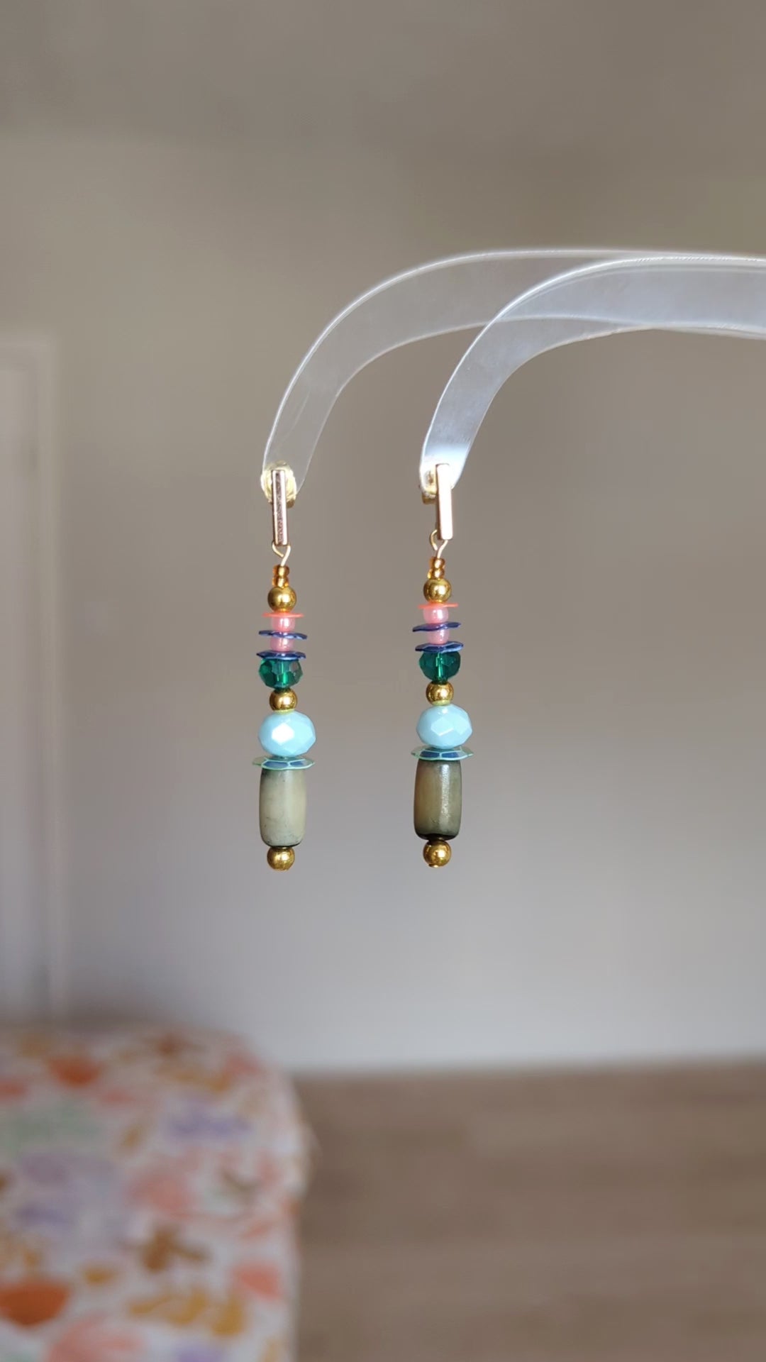 #34 Beaded Earrings