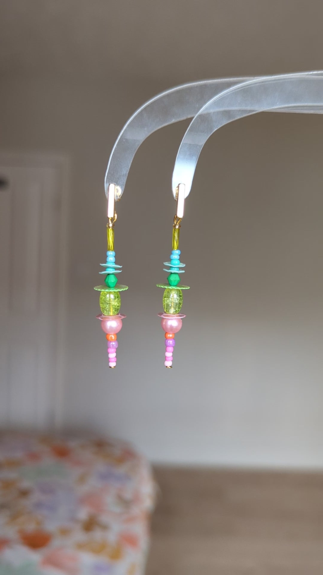 #17 Beaded Earrings