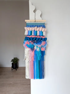 Rosie Skies / Woven Wall Hanging